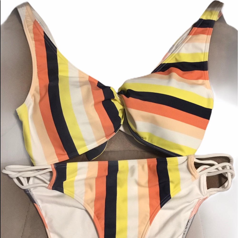 Abercrombie 2 piece swimsuit Top XL Bottom M
